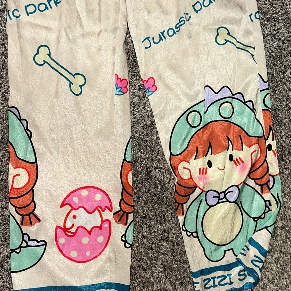 SAM Kids Pajama Set - Cream and Teal